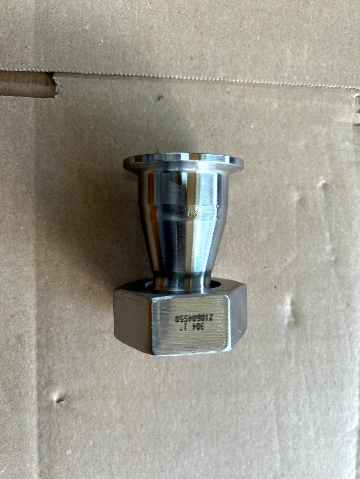 316 stainless steel RJT Female to Tri-Clamp Adaptor - view 4