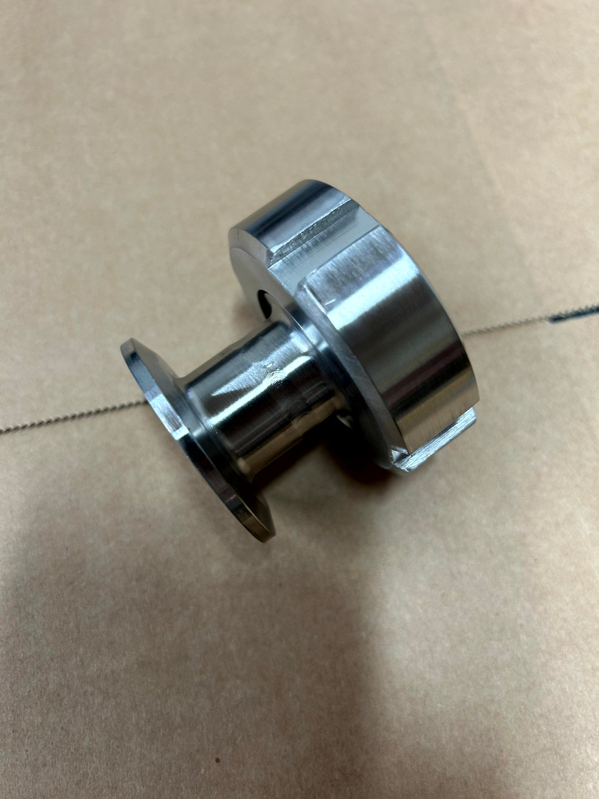316 stainless steel DIN Female to Tri-Clamp Adaptor - view 3