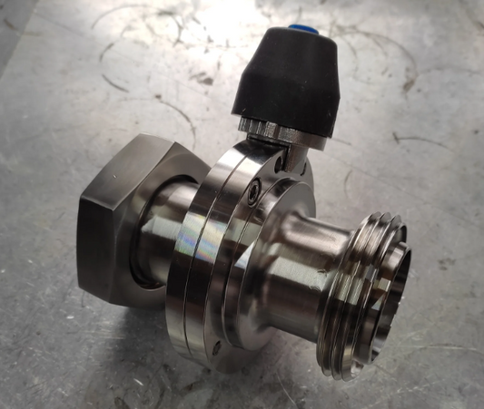 RJT to RJT Butterfly Valve in stainless steel
