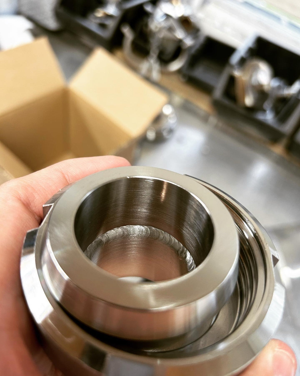 316 stainless steel DIN Female to DIN Female Adaptor - view 2
