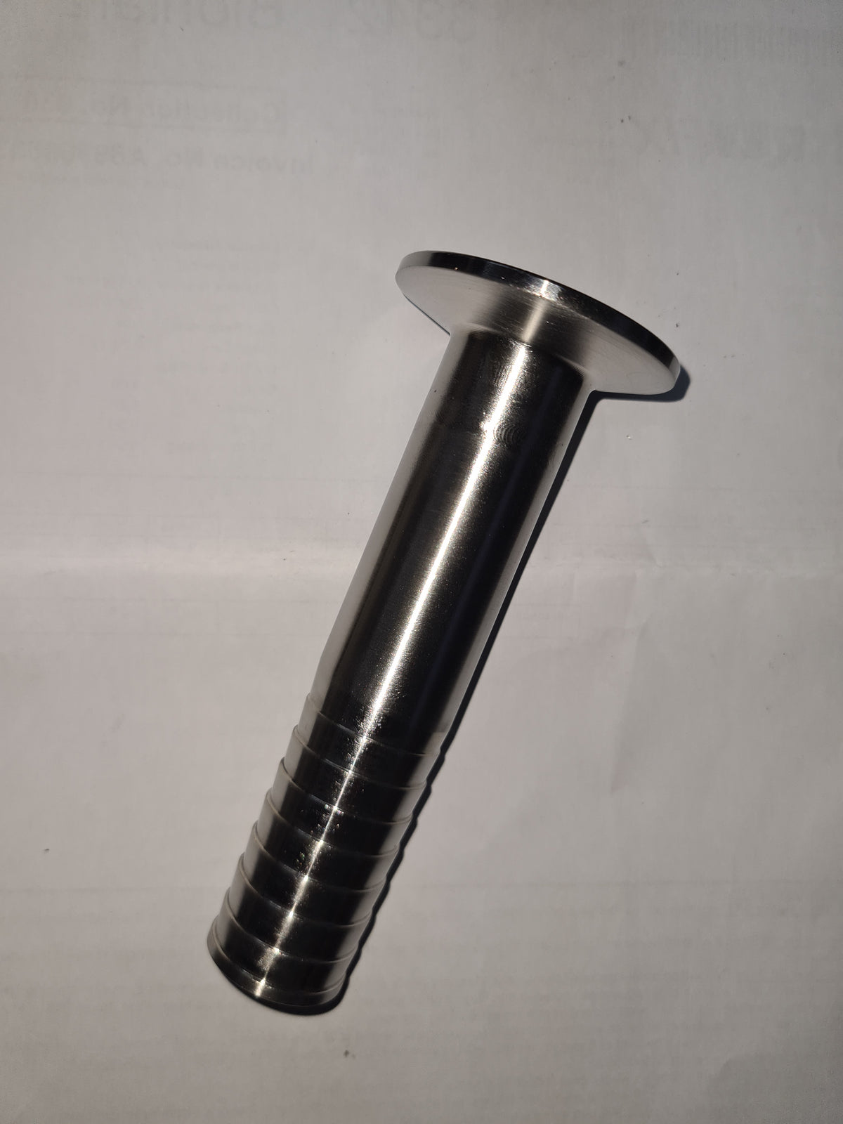 316 stainless steel Tri-Clamp to Hosetail Adaptor - view 3