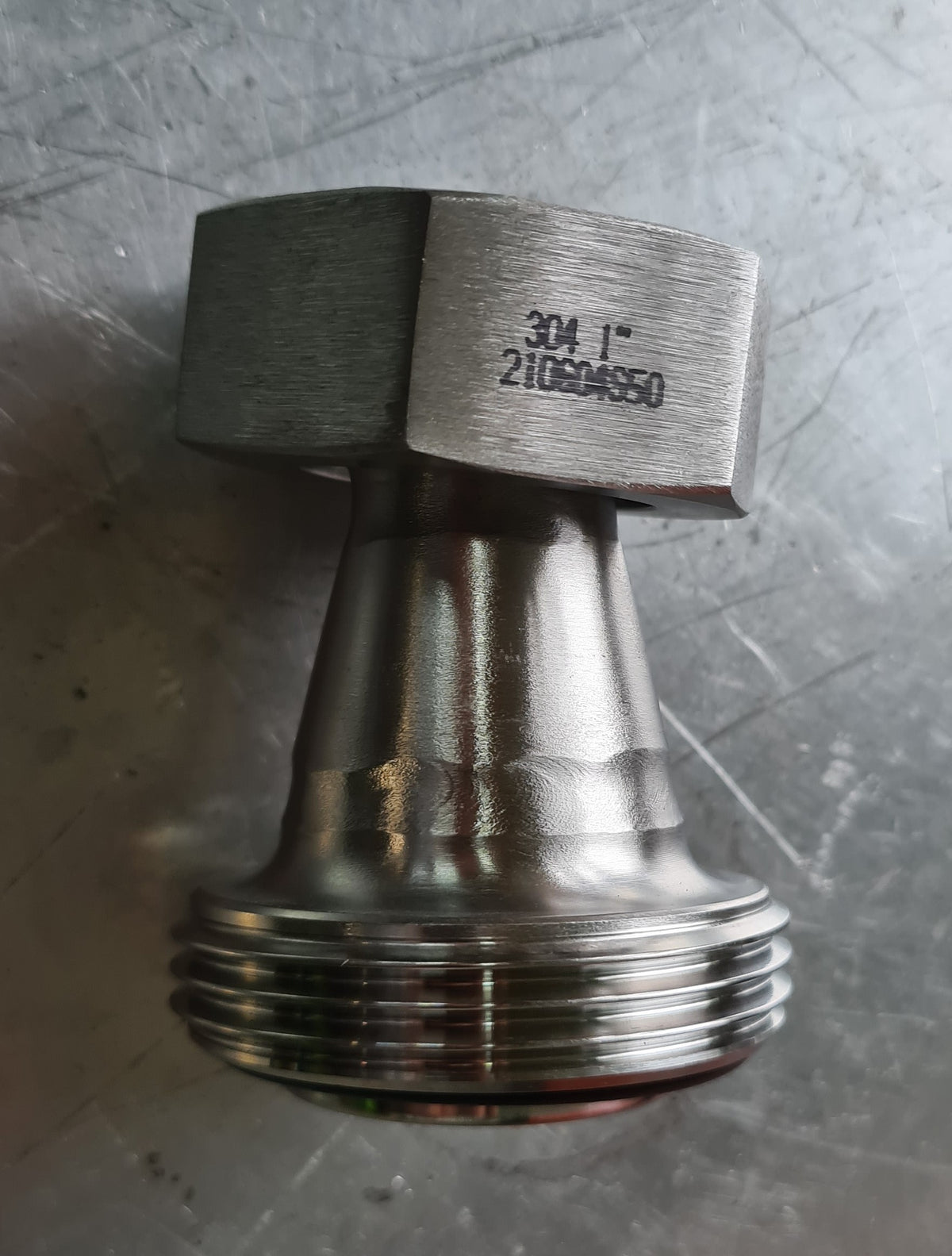 316 stainless steel RJT Female to RJT Male Reducer - view 4