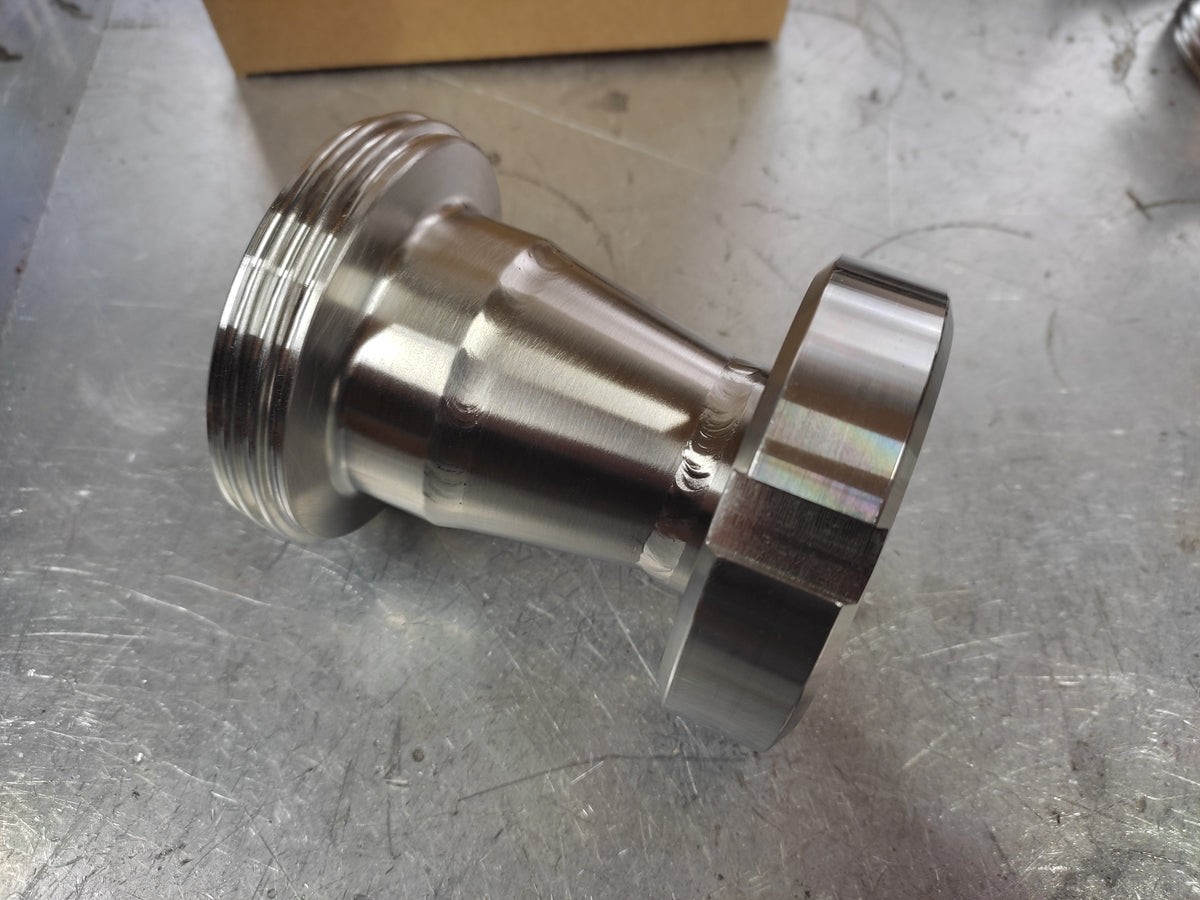 316 stainless steel DIN Female to DIN Male Reducer - view 6