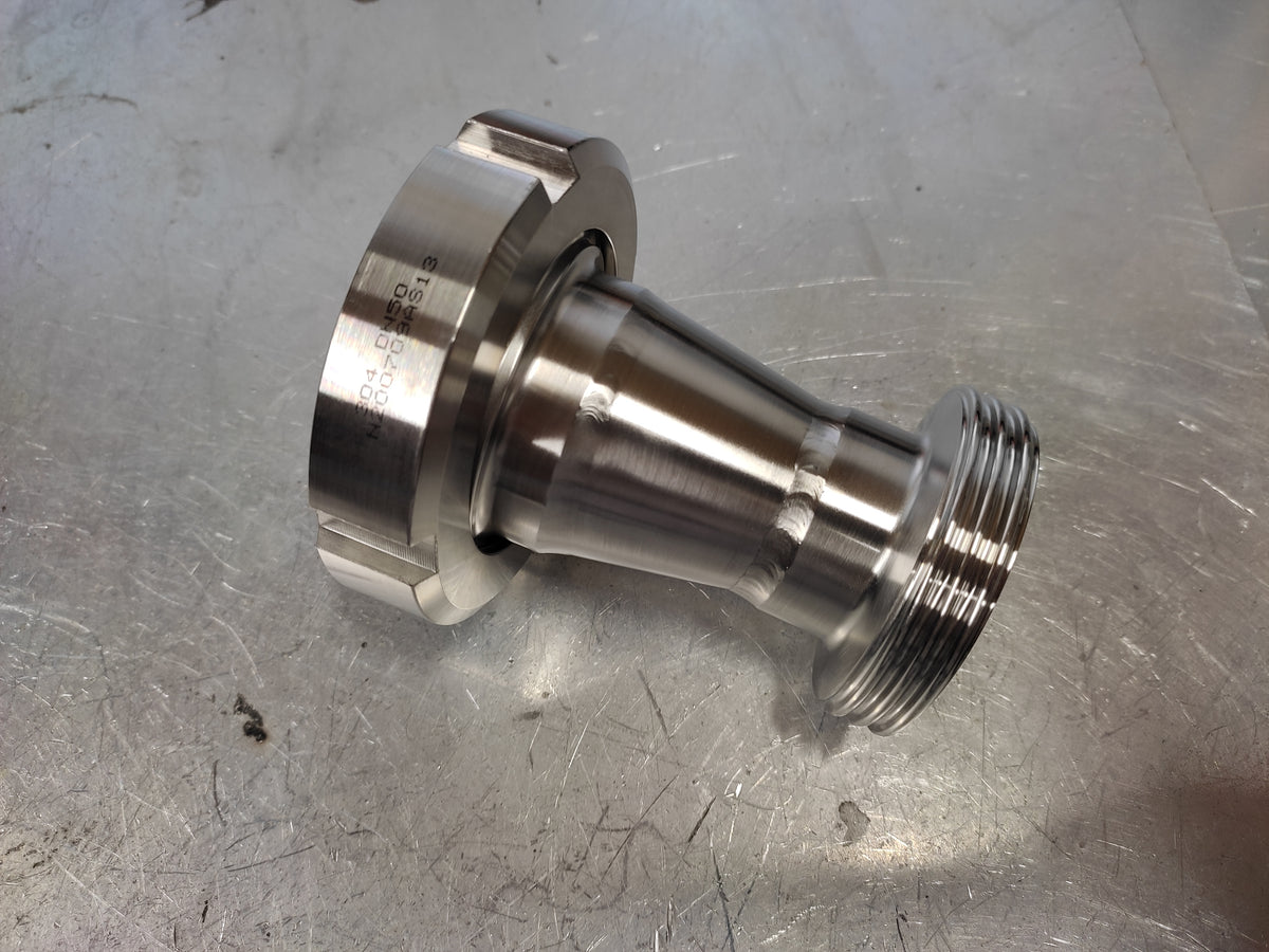 316 stainless steel DIN Female to DIN Male Reducer - view 5