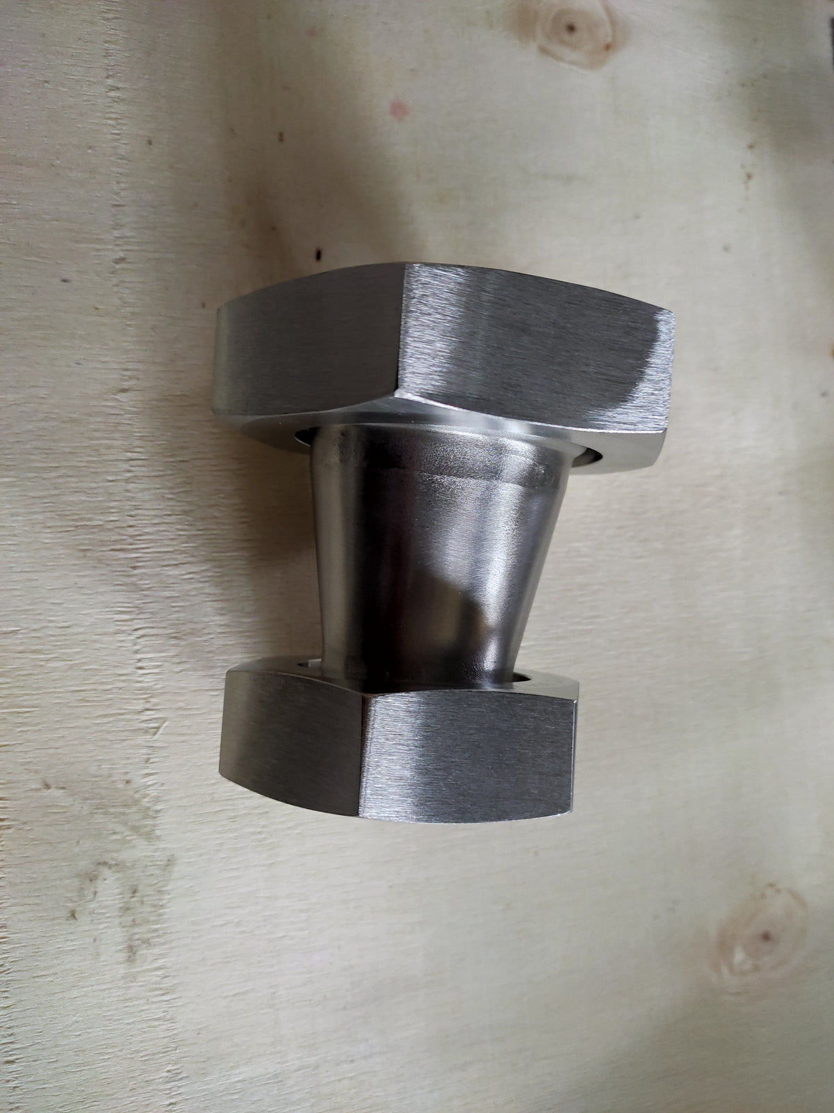 316 stainless steel RJT Female to RJT Female Adaptor - view 1