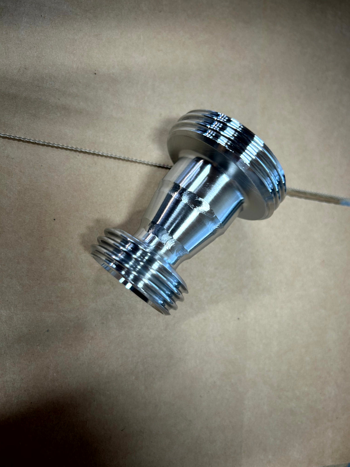 316 stainless steel RJT Male to DIN Male Adaptor