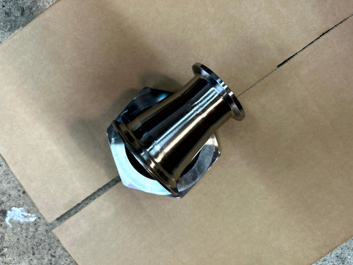 316 stainless steel RJT Female to Tri-Clamp Adaptor - view 2