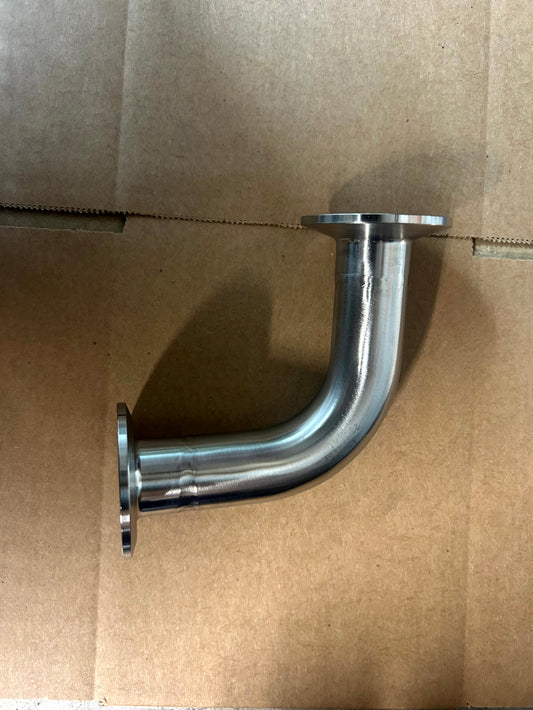 Tri-Clamp to Tri-Clamp Hygienic Elbow in stainless steel