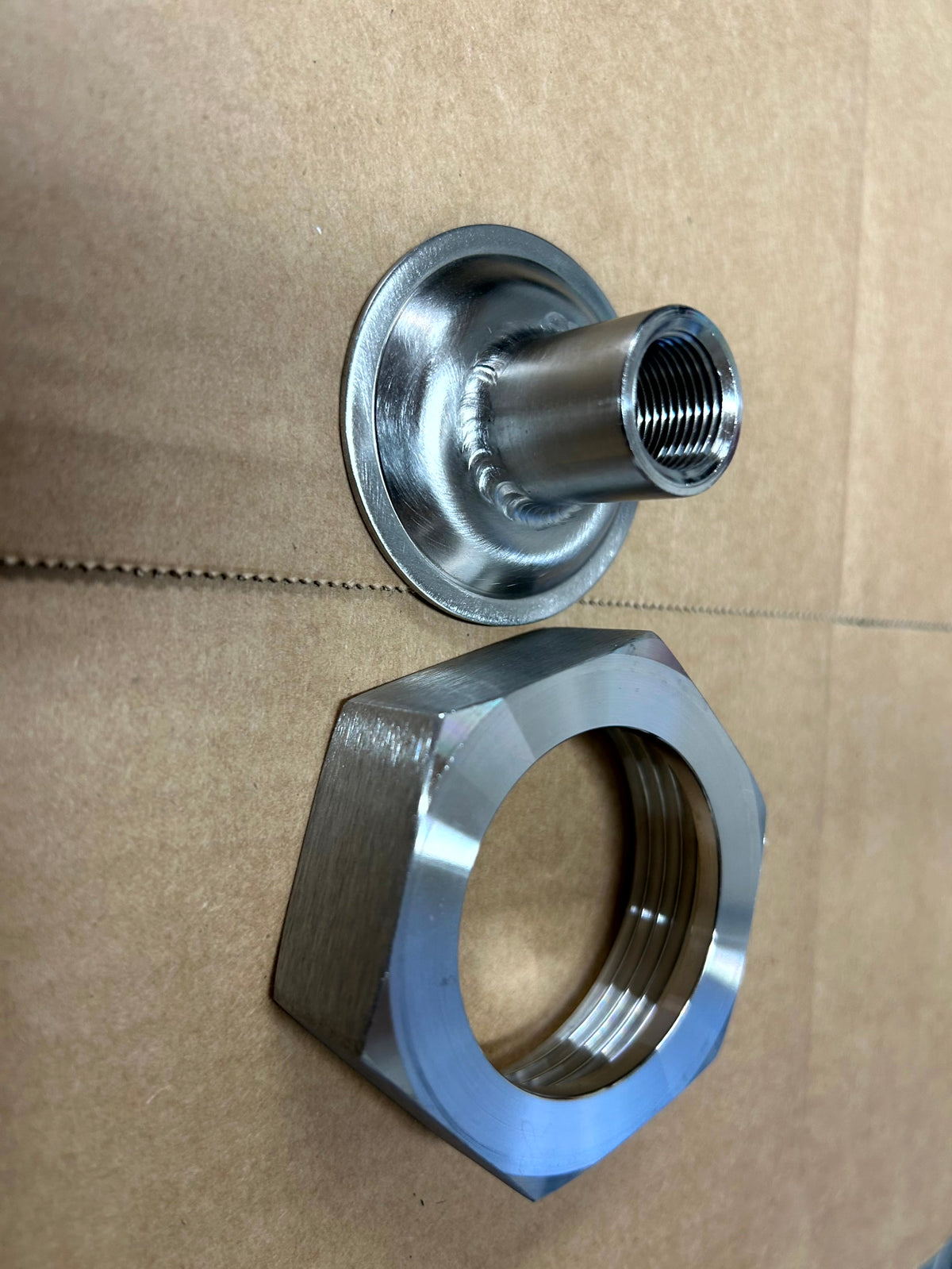 316 stainless steel RJT Female to BSP Female Adaptor - view 2