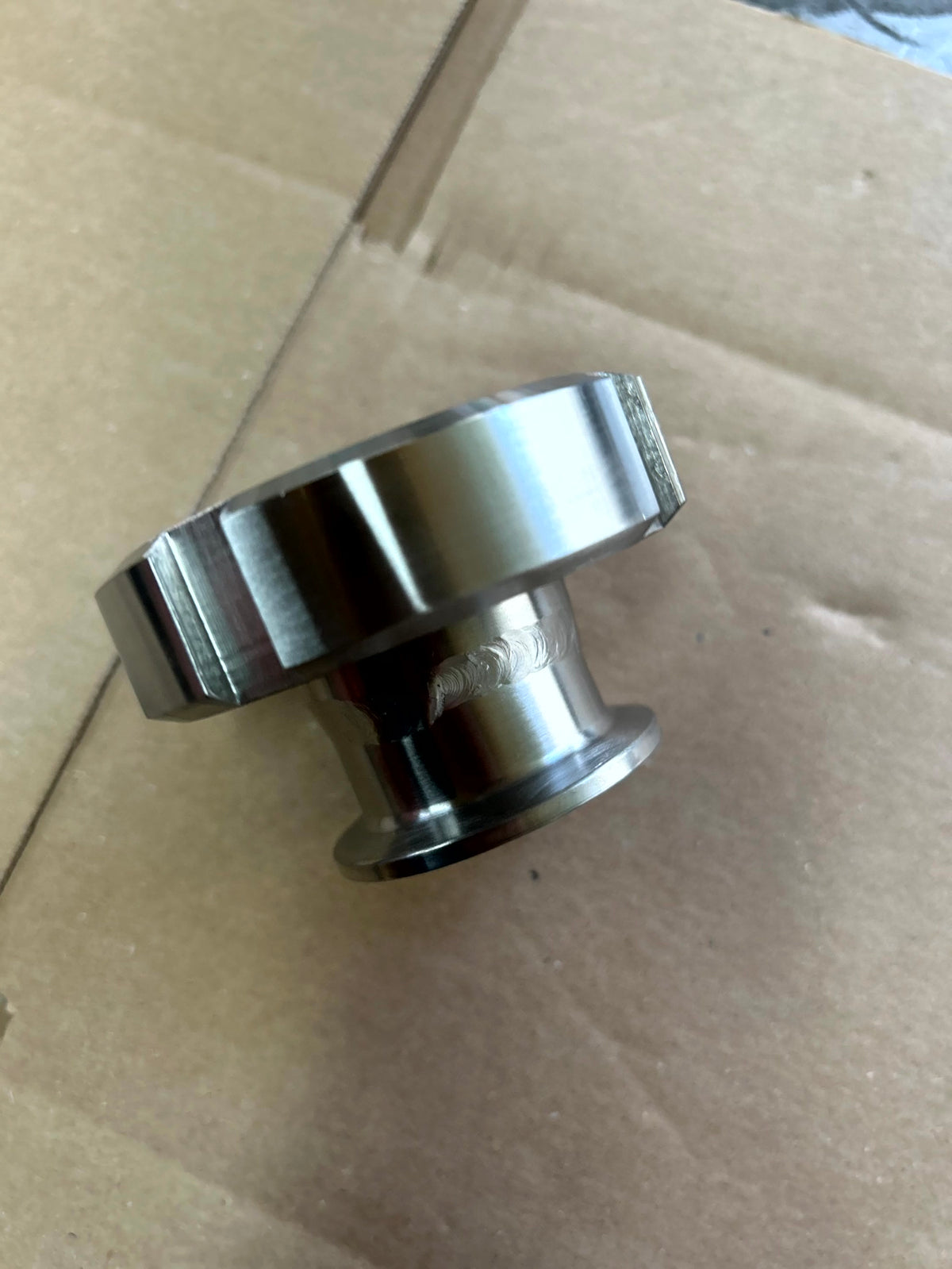 316 stainless steel DIN Female to Tri-Clamp Adaptor - view 2