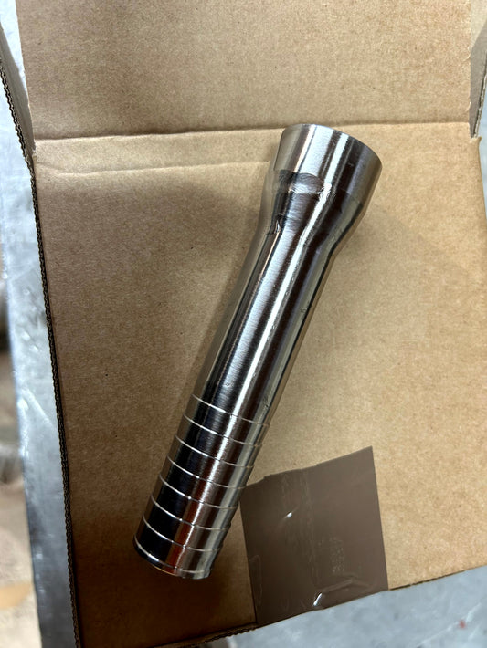 316 stainless steel BSP Female to Hosetail Adaptor - view 2