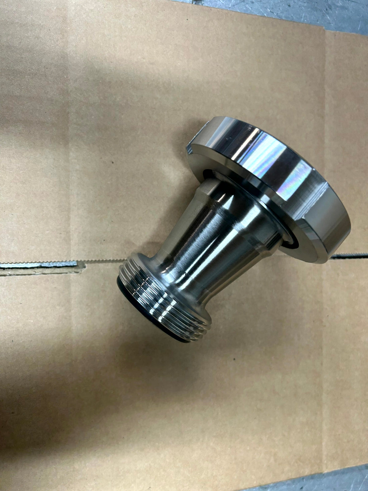 316 stainless steel RJT Male to DIN Female Adaptor - view 2