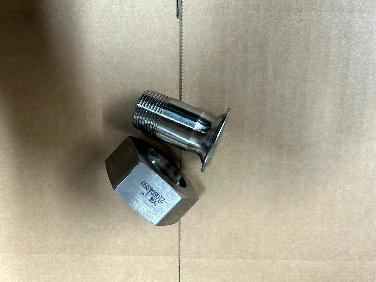 316 stainless steel RJT Female to BSP Male Adaptor - view 3