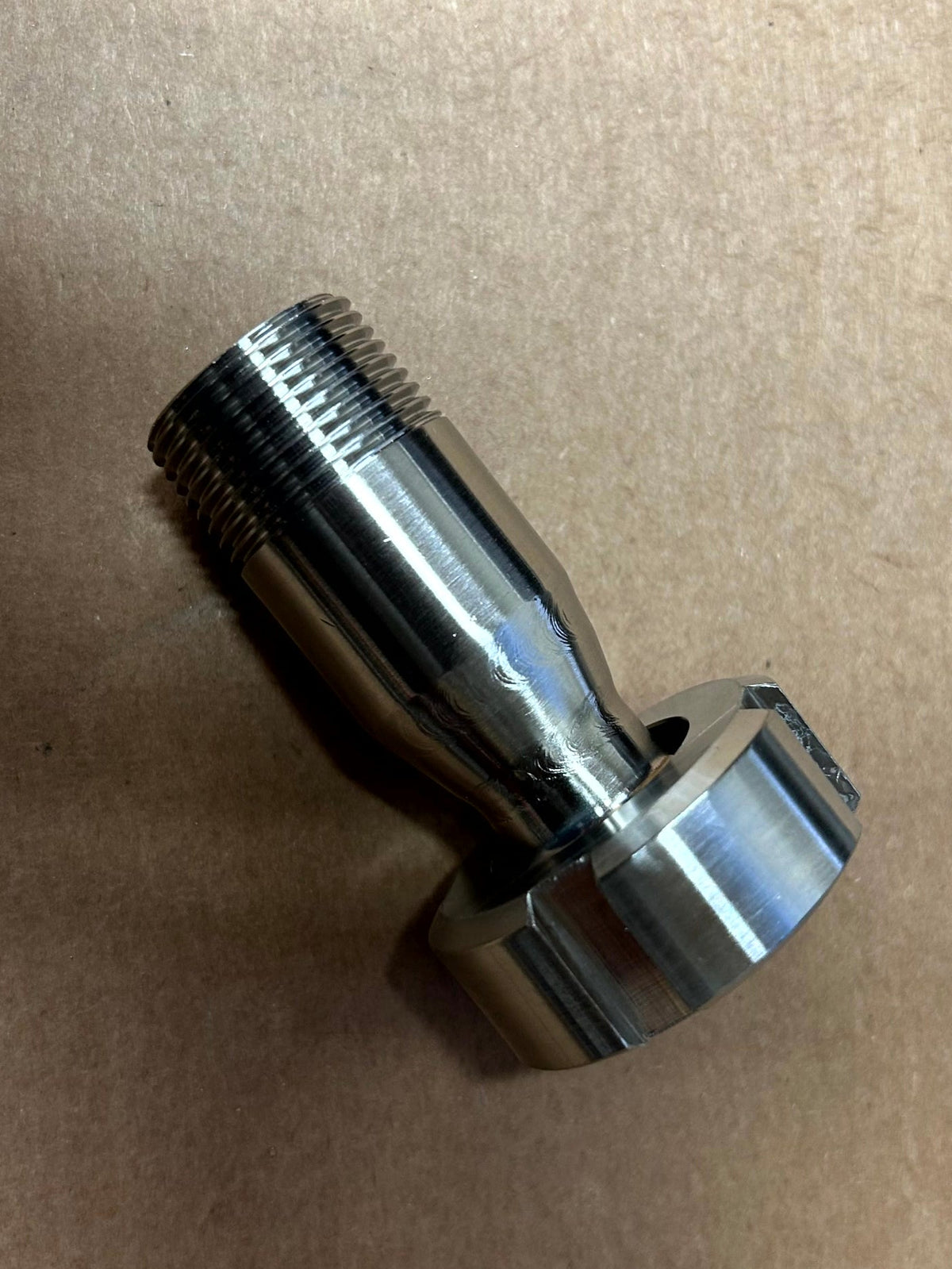 316 stainless steel BSP Male to DIN Female Adaptor - view 1