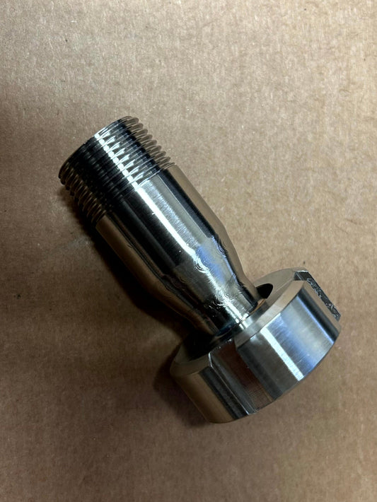 316 stainless steel BSP Male to DIN Female Adaptor - view 1