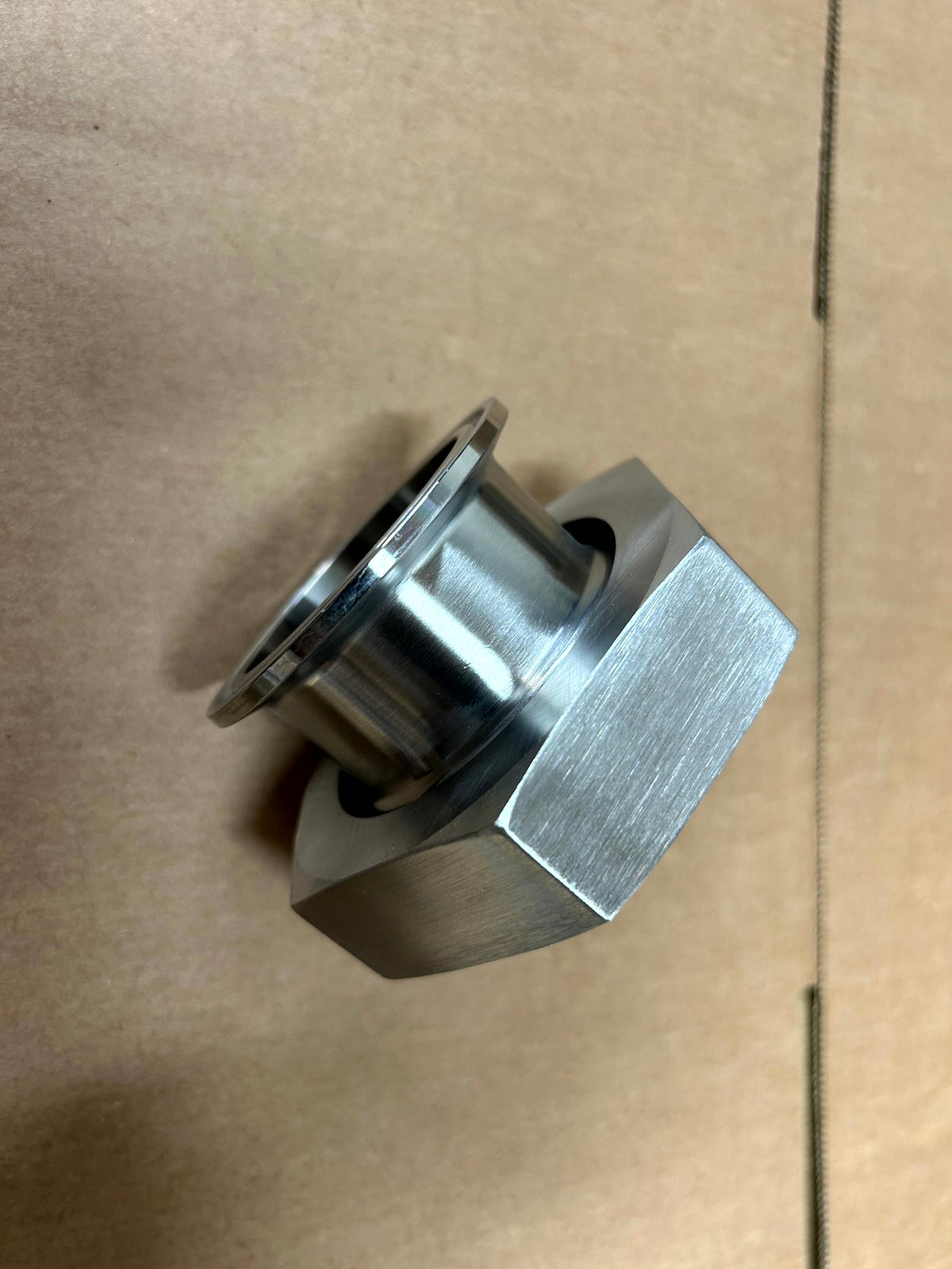 316 stainless steel RJT Female to Tri-Clamp Adaptor - view 3