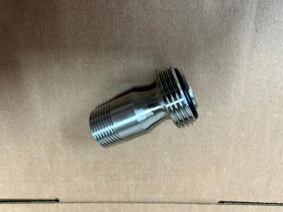 316 stainless steel RJT Male to BSP Male Adaptor - view 4