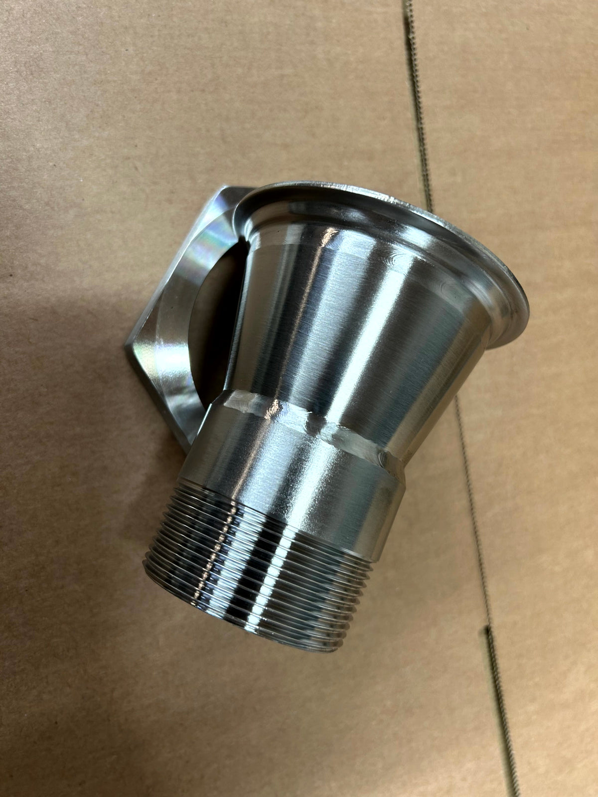 316 stainless steel RJT Female to BSP Male Adaptor - view 1