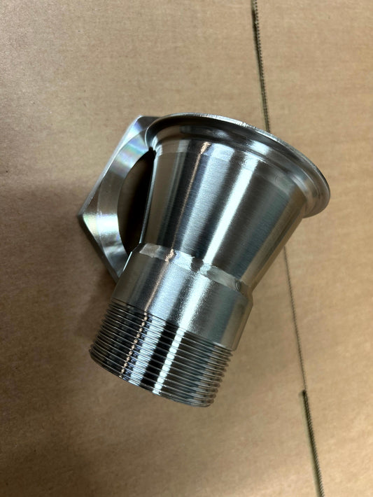 316 stainless steel RJT Female to BSP Male Adaptor - view 1
