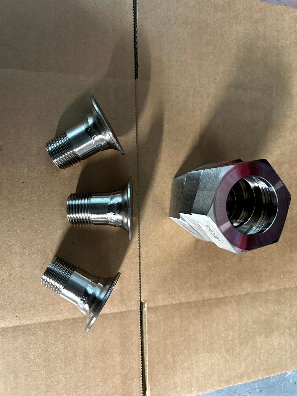 316 stainless steel RJT Female to BSP Male Adaptor - view 4