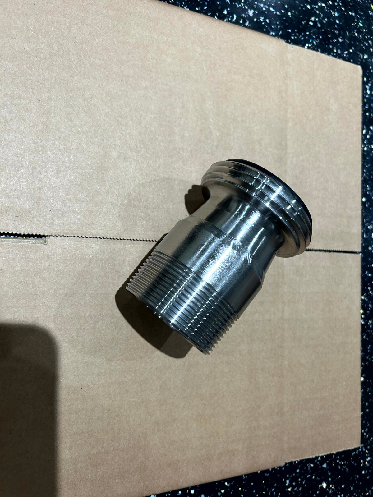 316 stainless steel RJT Male to BSP Male Adaptor - view 2