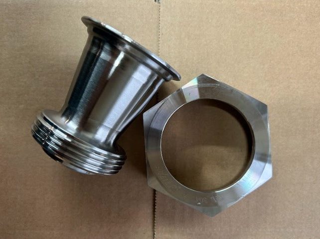 316 stainless steel RJT Female to RJT Male Reducer - view 6