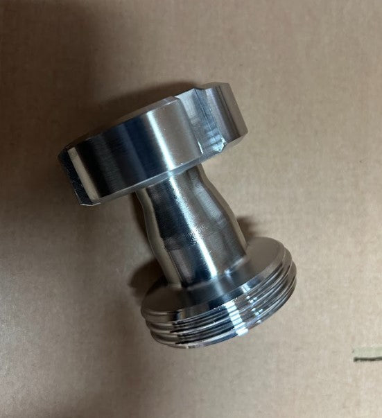 316 stainless steel DIN Female to DIN Male Reducer - view 3